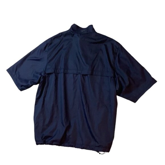 Greg Norman Men's 1/4 Zip Blue Fishing Shirt Vented Windbreaker Size Medium - Picture 2 of 9